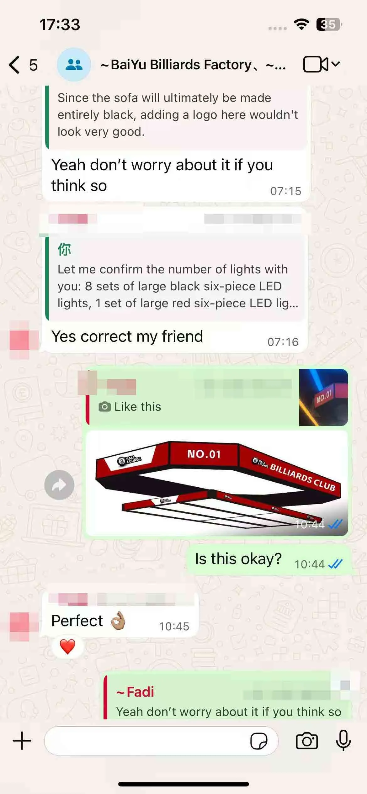 baiyu billiards client's coments4