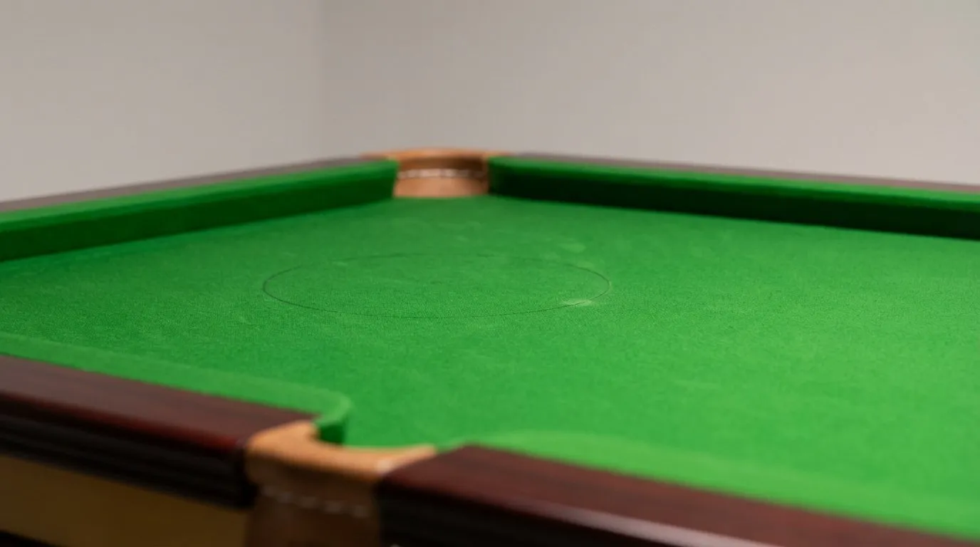 where should the spot be on a pool table