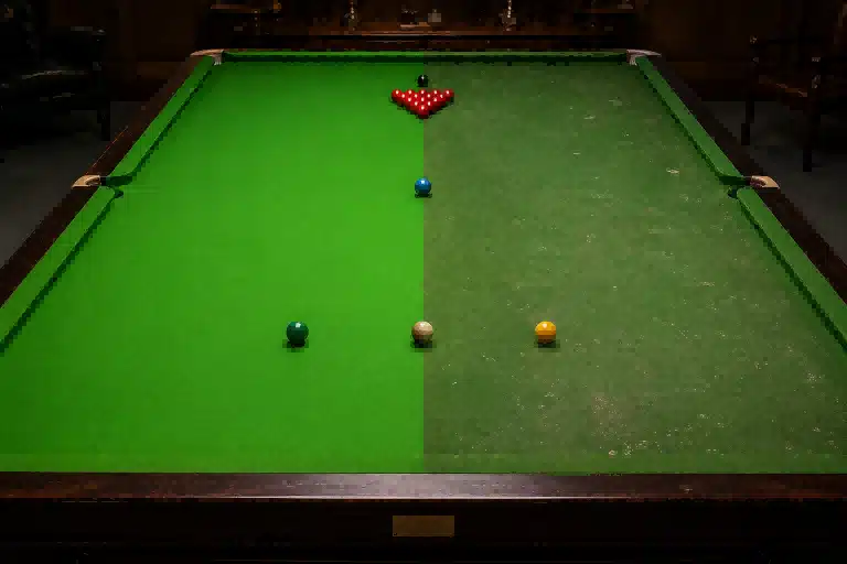 snooker cloth mantain