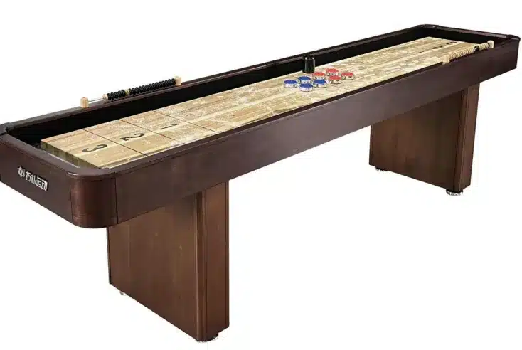 BAIYU 9 ft Wood-Style Shuffleboard TS-0907