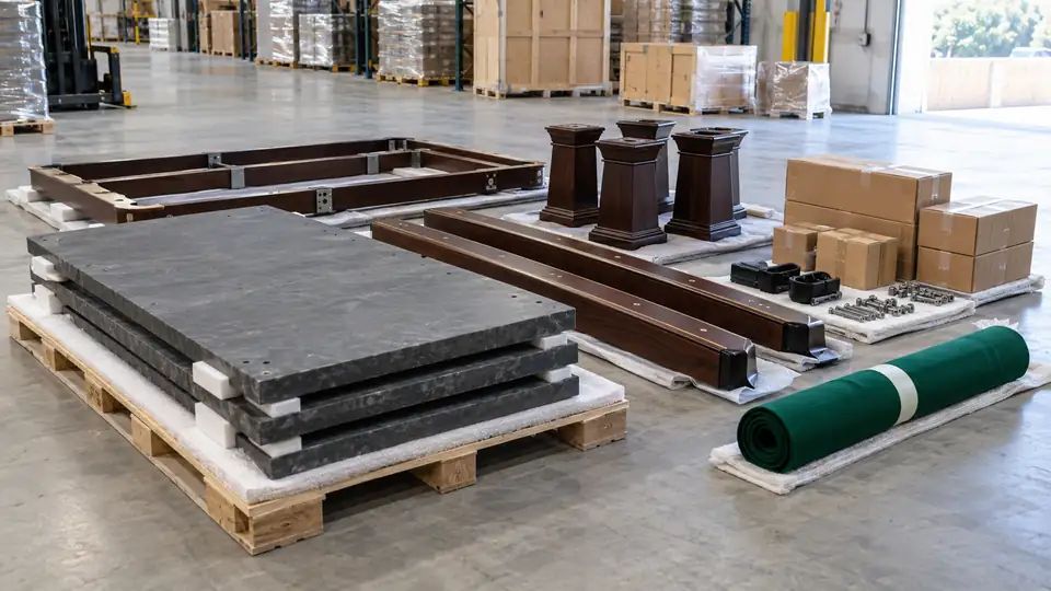 commercial pool table shipping featured