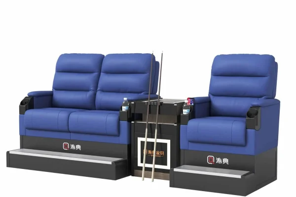 gaming sofa product blue