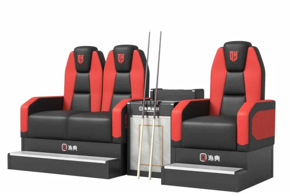 gaming sofa product red black