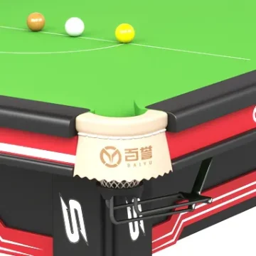 تفاصيل طاولة سنوكر تفاصيل جيب أحمر أحمر snooker table detail pocket red